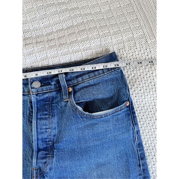 Levi’s 501 Straight Skinny Leg Jeans Size 31 - Picture 8 of 11